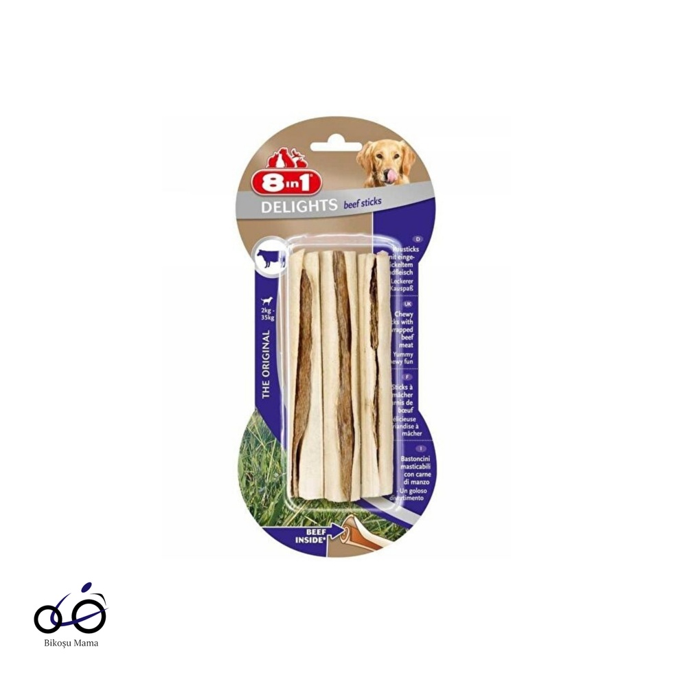 Delights Sığır Etli Çubuk Köpek Ödül Kemiği 75gr