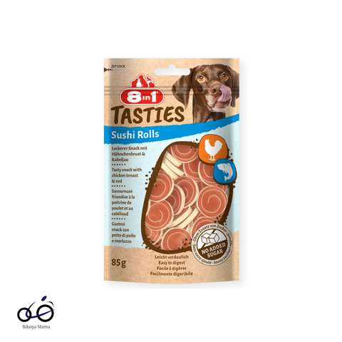 Tasties Sushi Rolls Tavuklu & Balıklı Köpek Ödülü 85gr