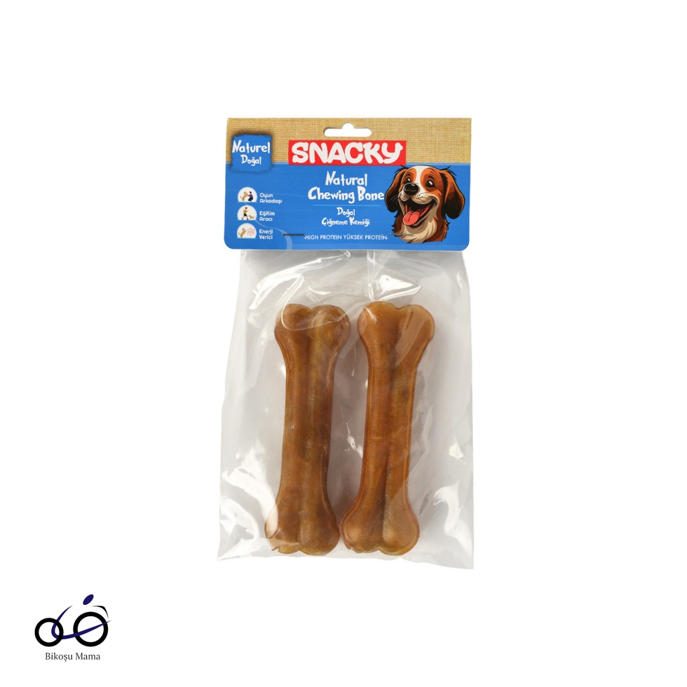 Natural Köpek Çiğneme Kemiği 13cm 2’li 95gr