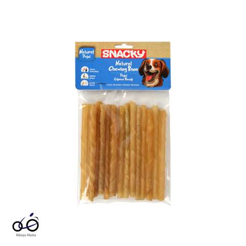 Natural Burgu Şekilli Köpek Ödül Çubuğu 15’li 13cm 105gr