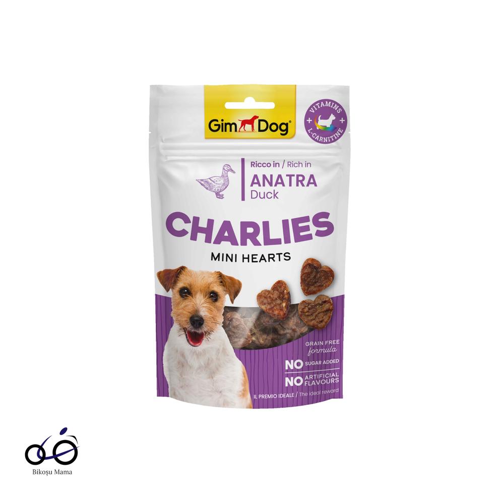 Charlies Tahılsız ve Şekersiz Ördek Aromalı Köpek Ödülü 70gr