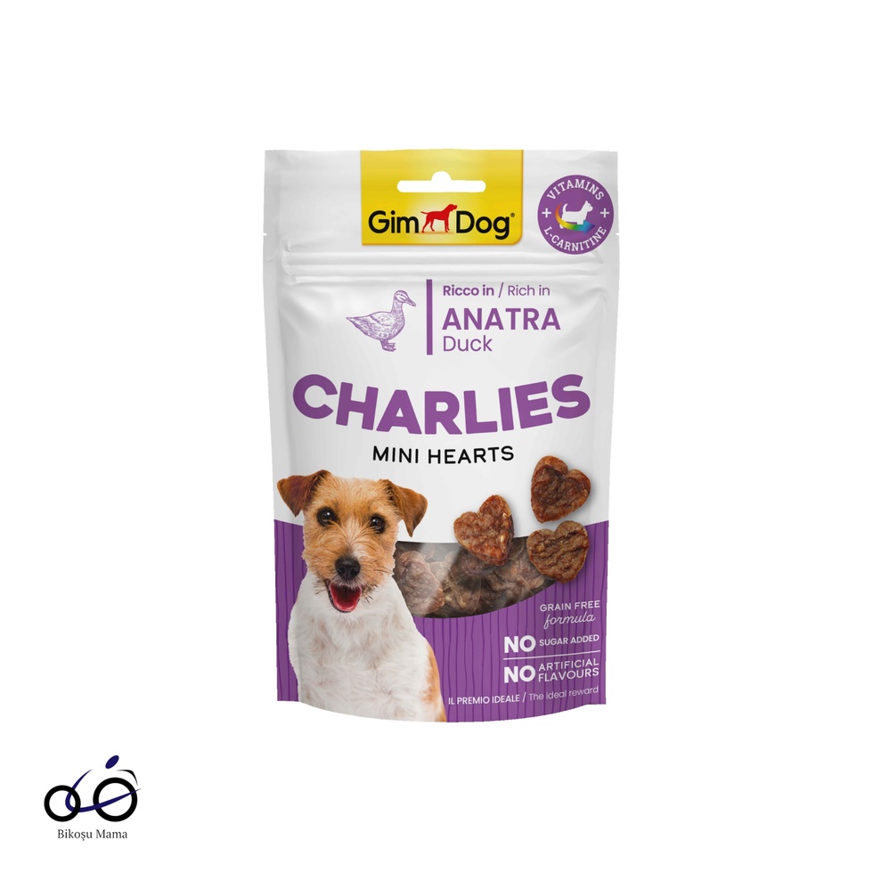 Charlies Tahılsız ve Şekersiz Ördek Aromalı Köpek Ödülü 70gr