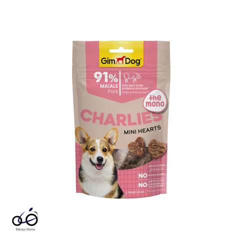 Charlies The Mono Mini Hearts Domuz Etli Köpek Ödülü 70gr