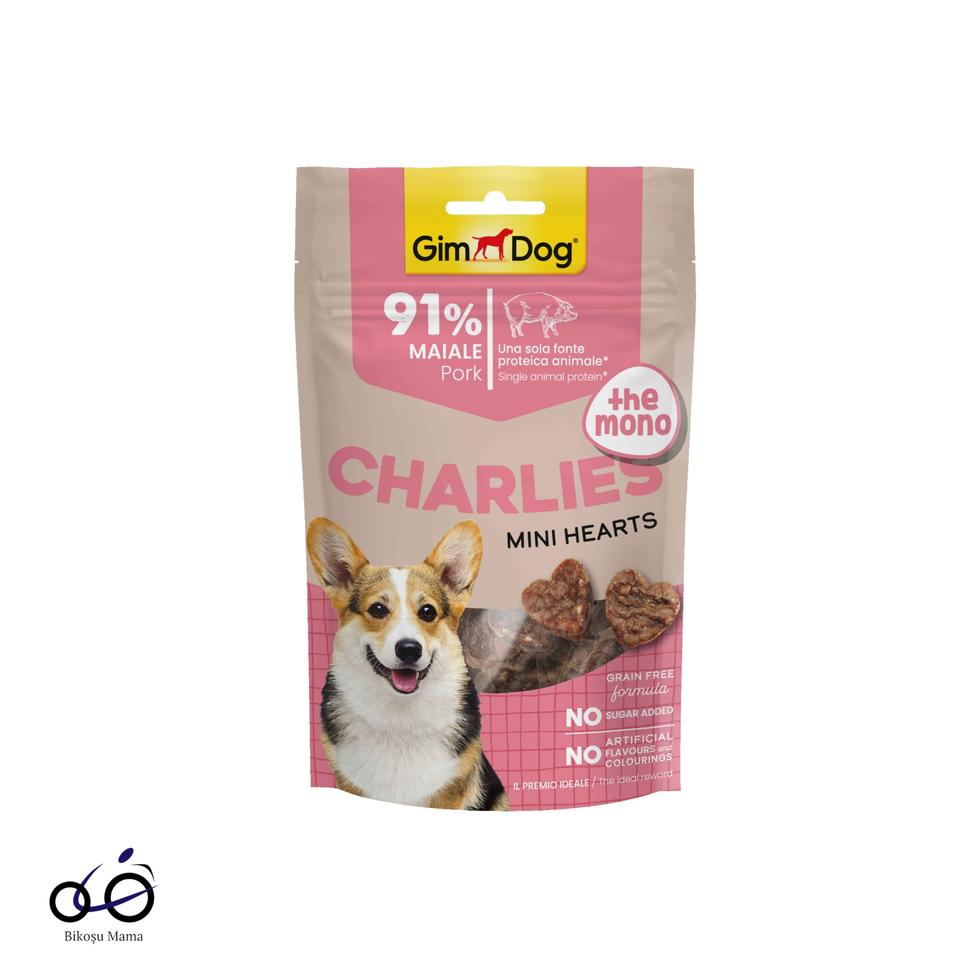 Charlies The Mono Mini Hearts Domuz Etli Köpek Ödülü 70gr