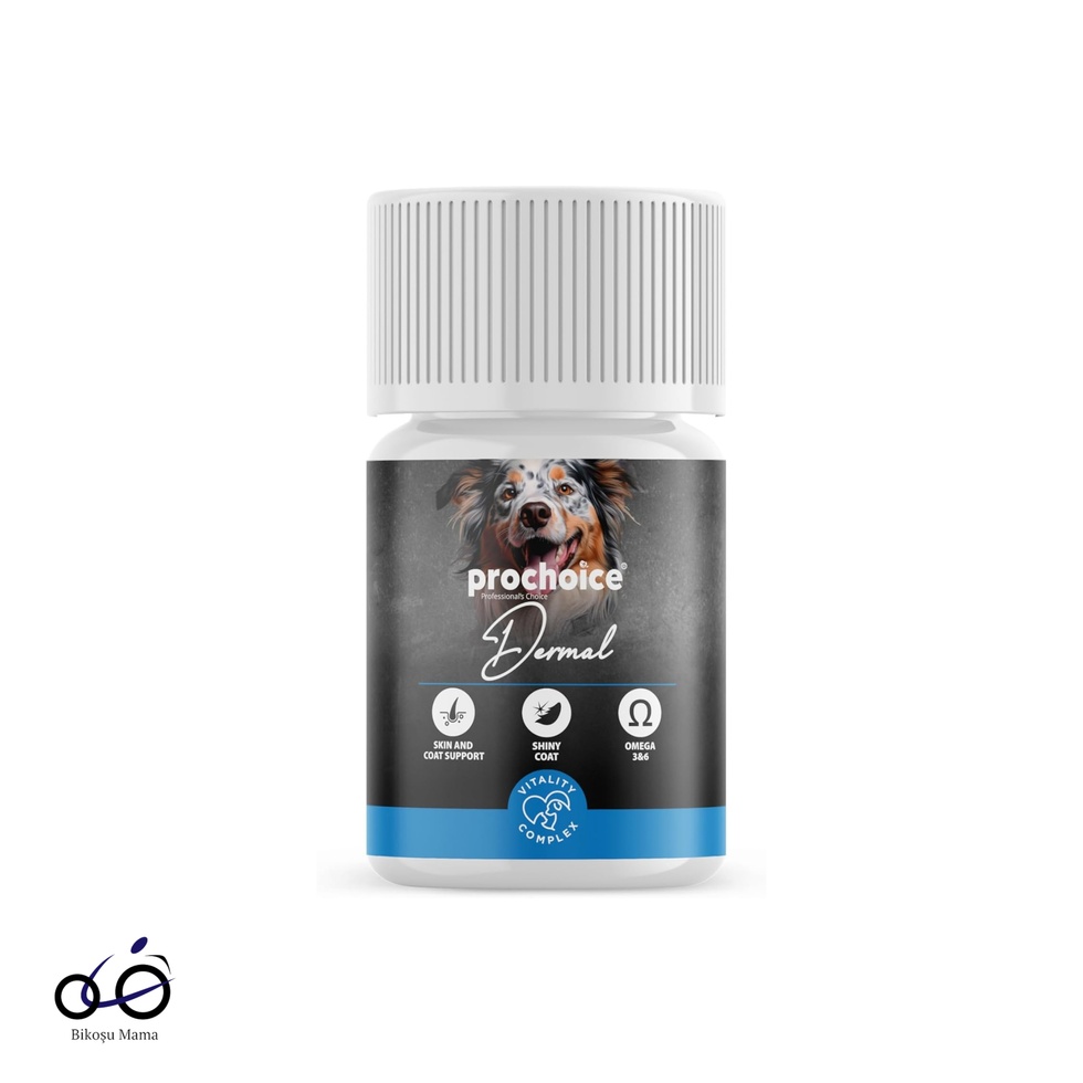 Köpekler İçin Cilt & Tüy Bakımı Gıda Takviyesi 75 Tablet