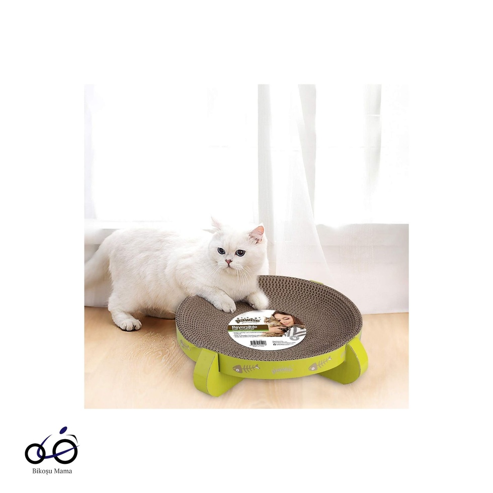 Karton Daire Şeklinde Kedi Tırmalaması
