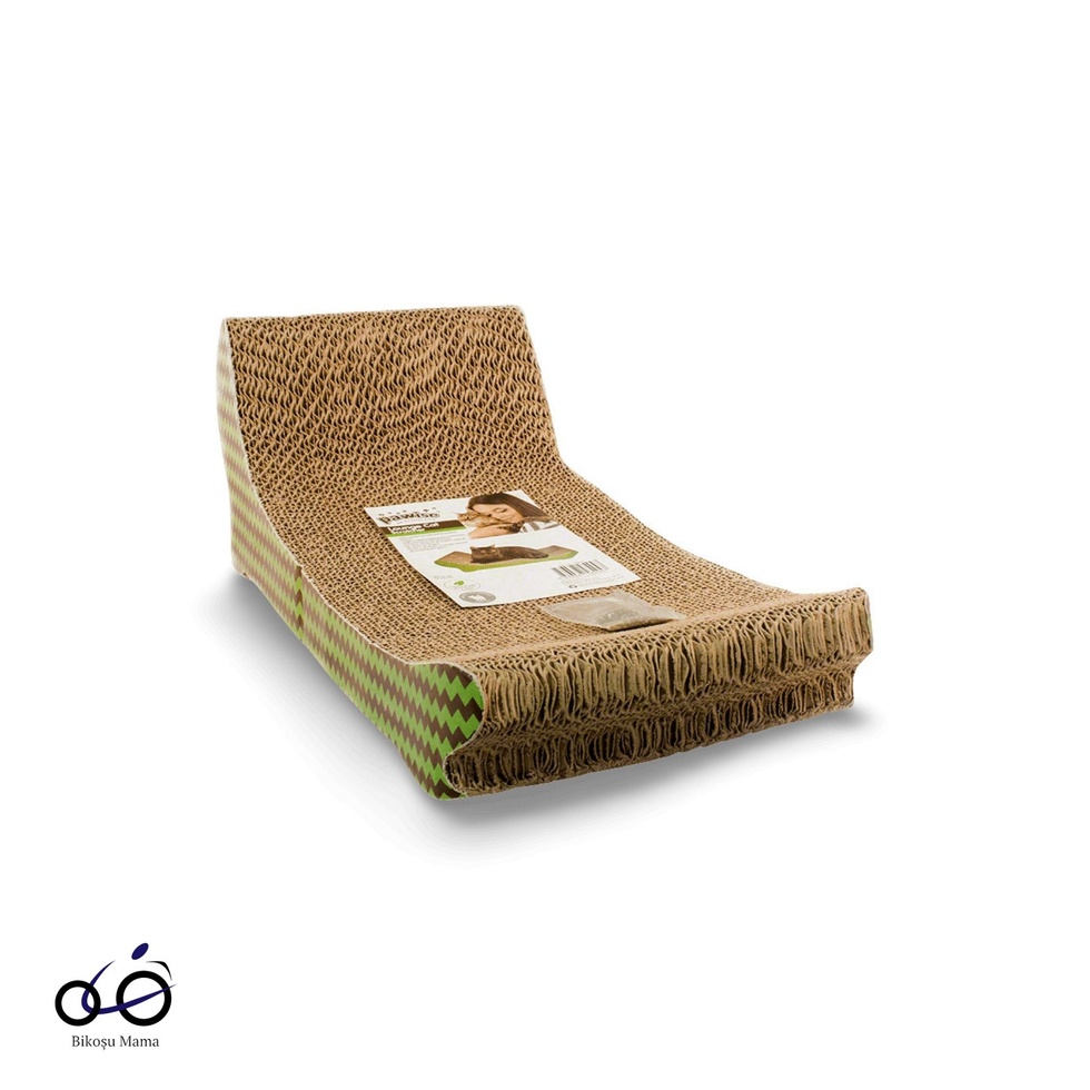 Karton Şezlong Şeklinde Kedi Tırmalaması