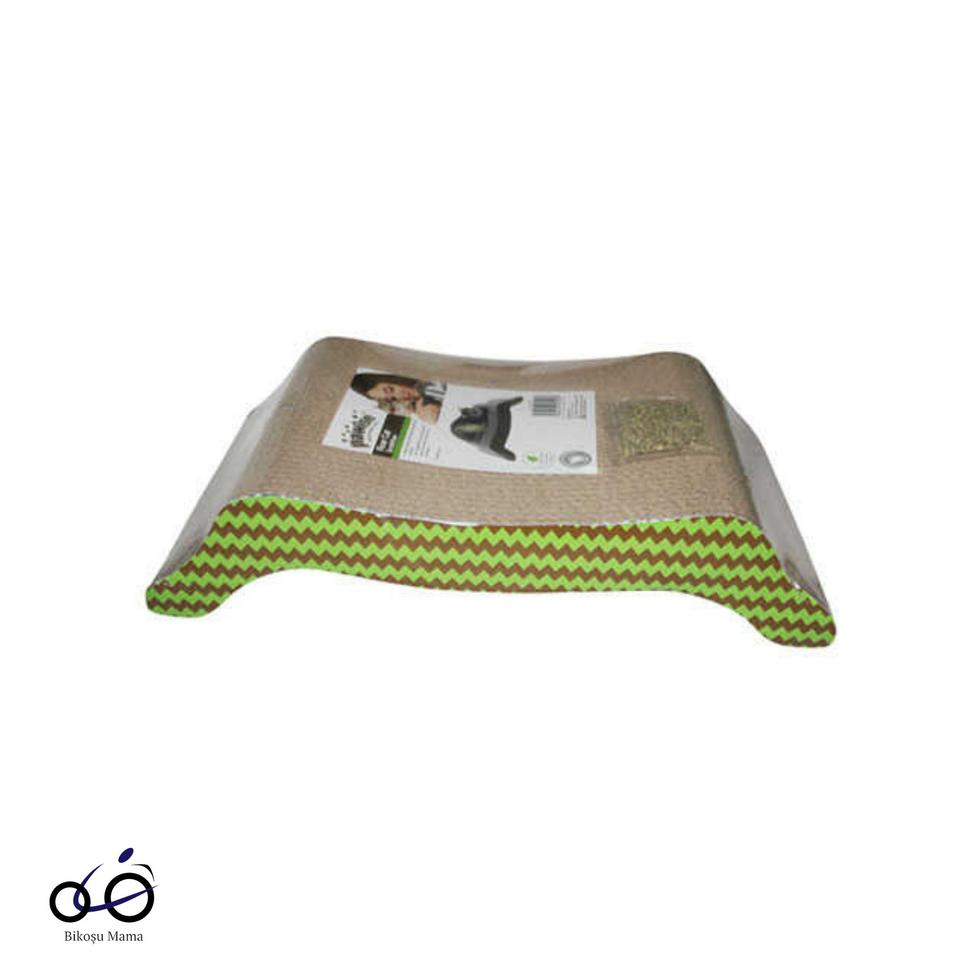 Karton Yatak Şeklinde Kedi Tırmalaması