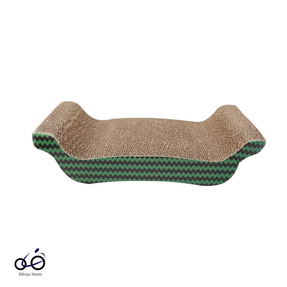 Karton Yatak Şeklinde Kedi Tırmalaması