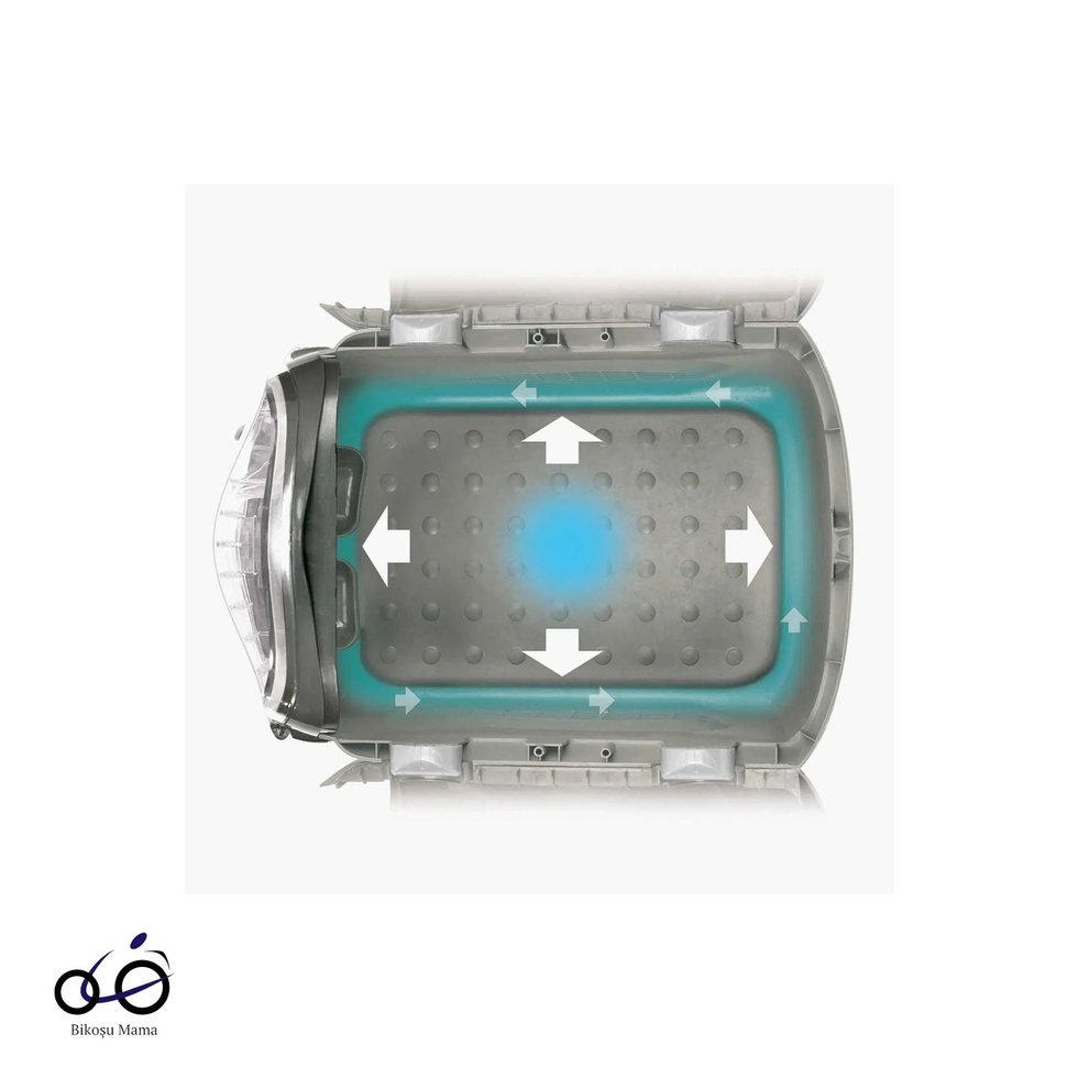 Cabrio Kedi Taşıma Kabı Mavi/Gri