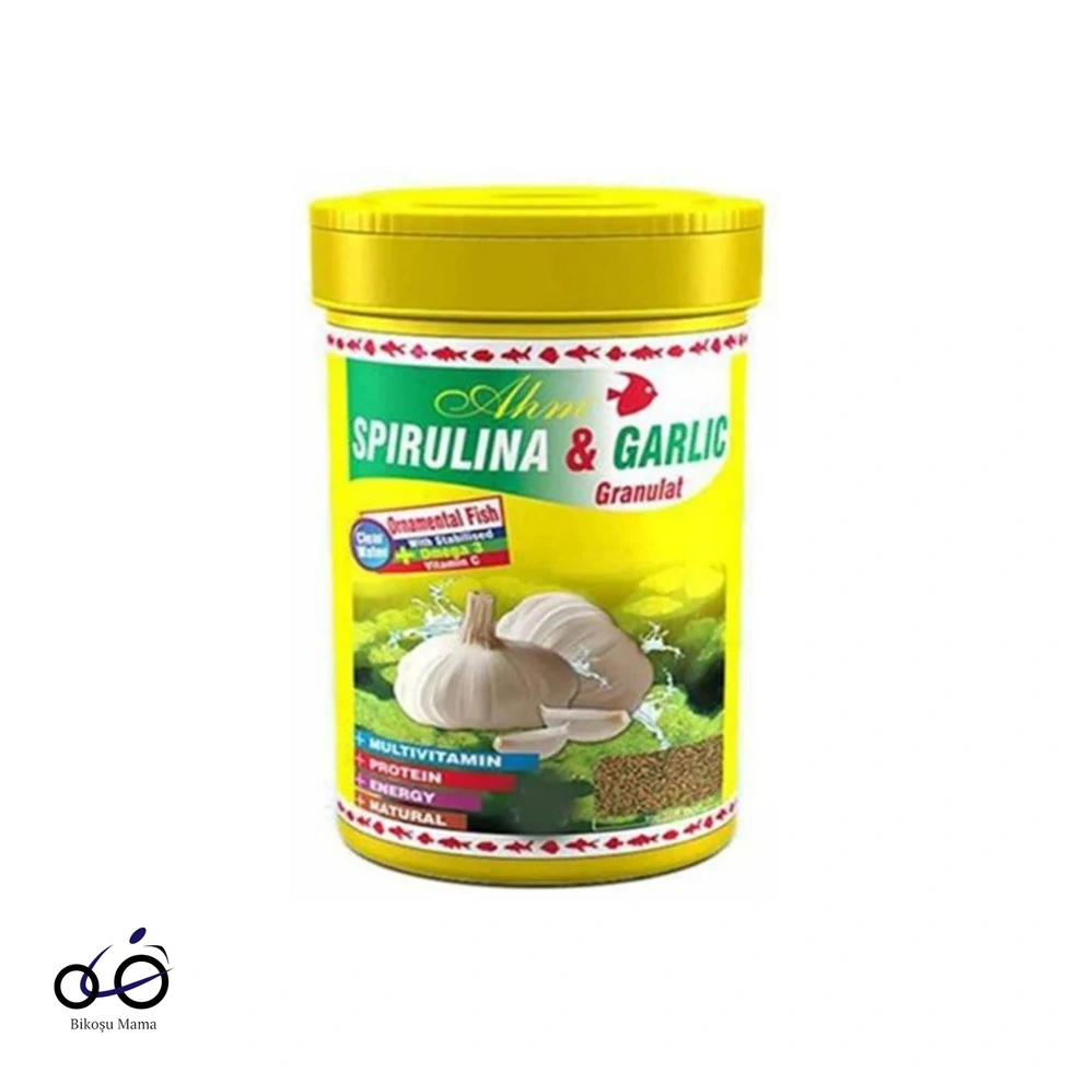 Spirulina Garlic Sarımsaklı Balık Yemi 250ml
