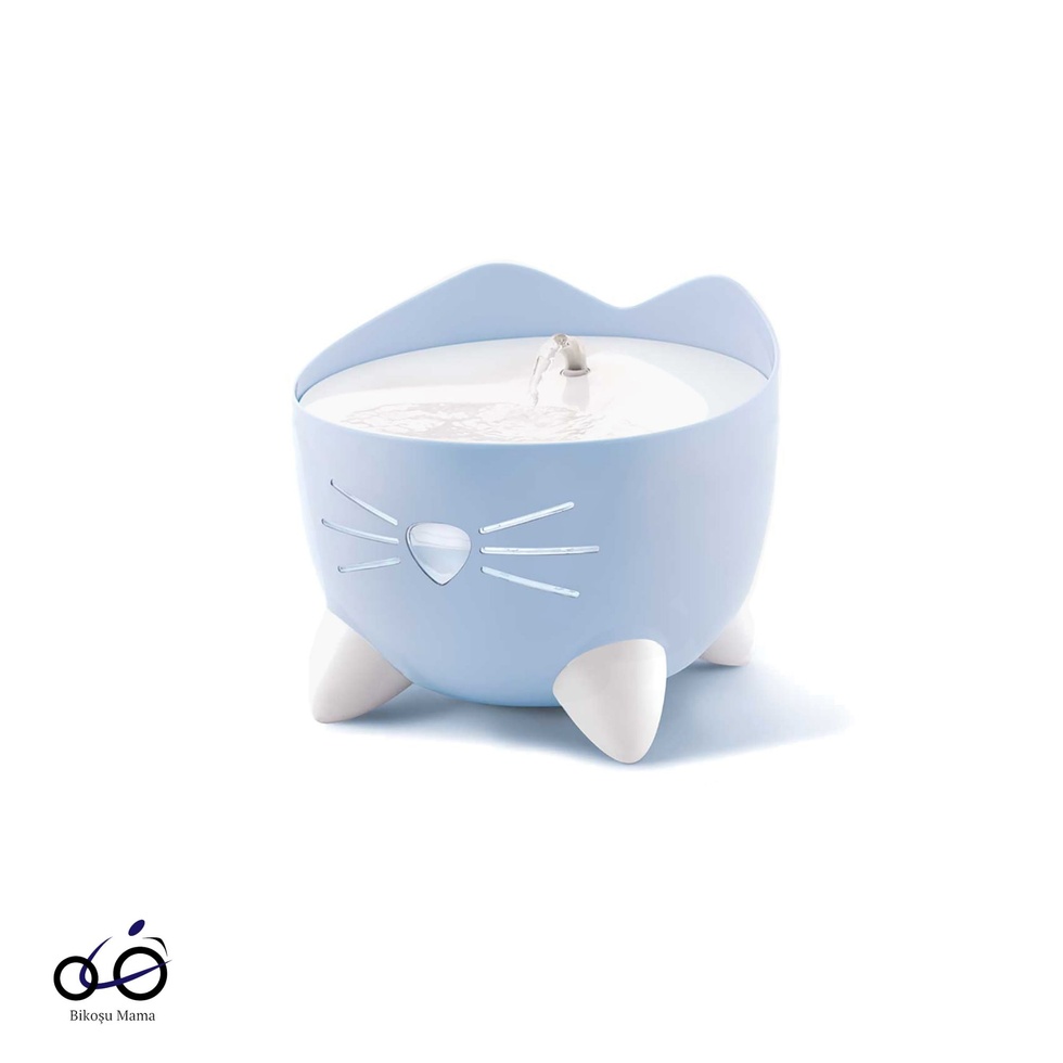 Pixi Fountain Çelik Hazneli Otomatik Kedi ve Küçük Irk Köpekler Su Pınarı 2L