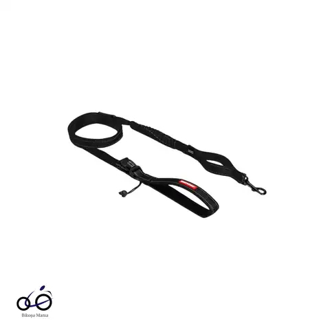 Siyah Leashes Road Runner Zero Shock Köpek Gezdirme Kayışı