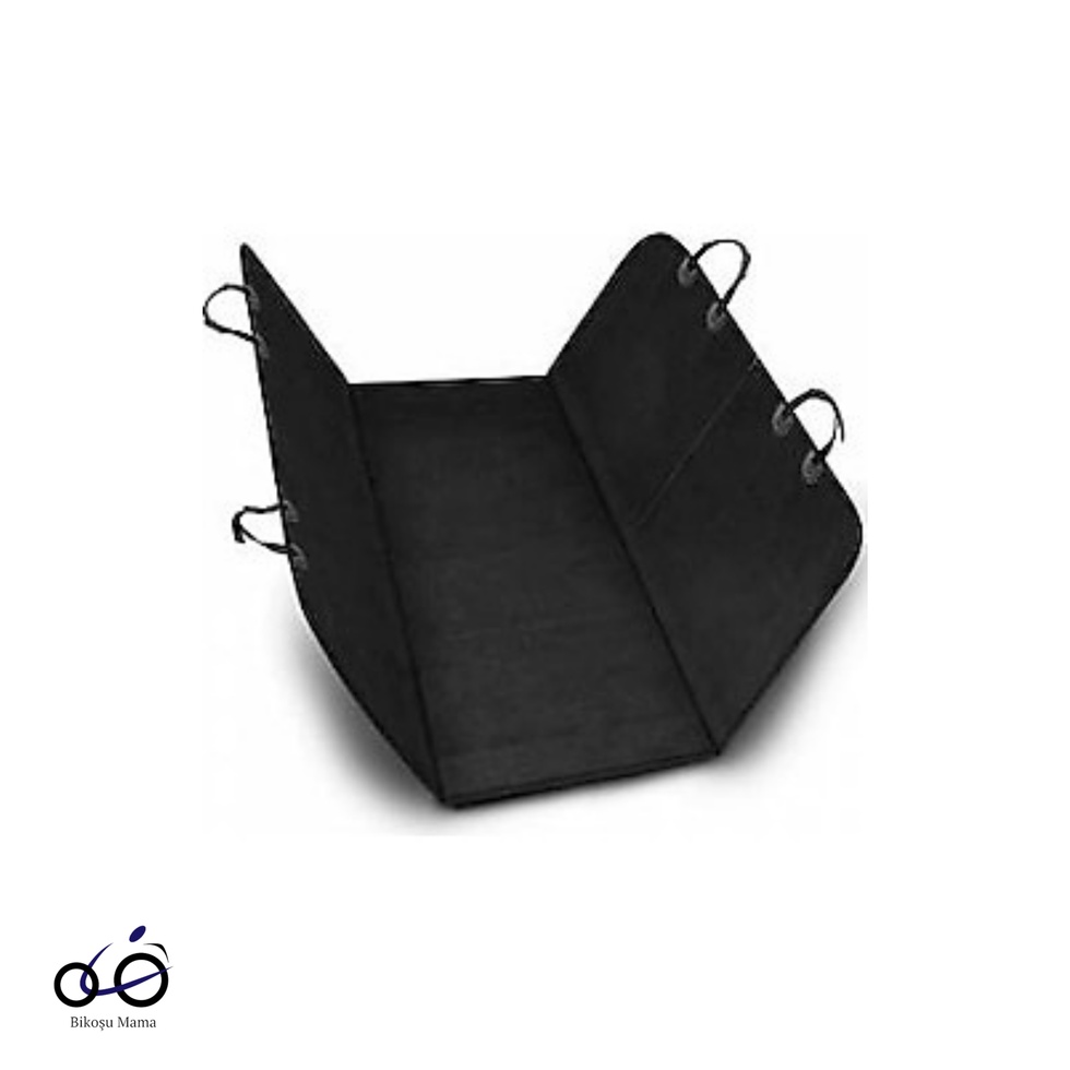 Kedi & Köpek İçin Araba Koltuk Örtüsü Siyah