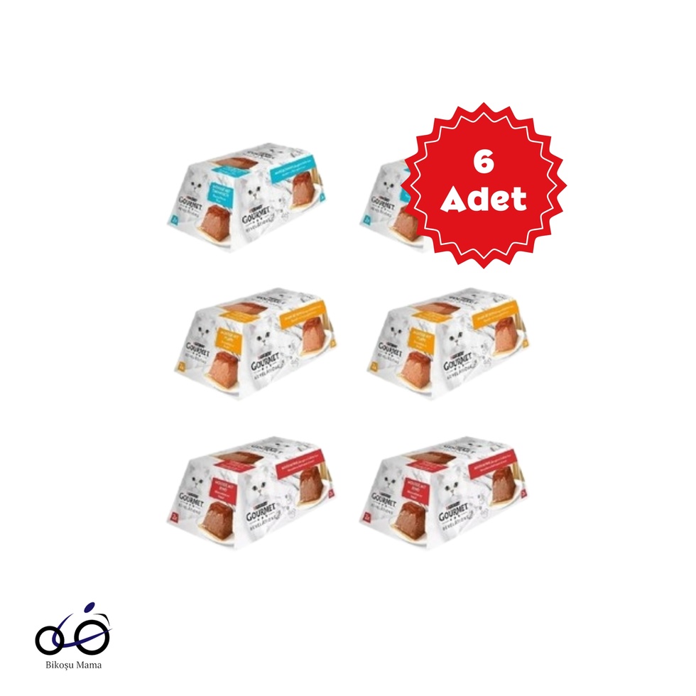 Revelations 3 Çeşit Kedi Konservesi 2 X57 Gr 6'lı Paket