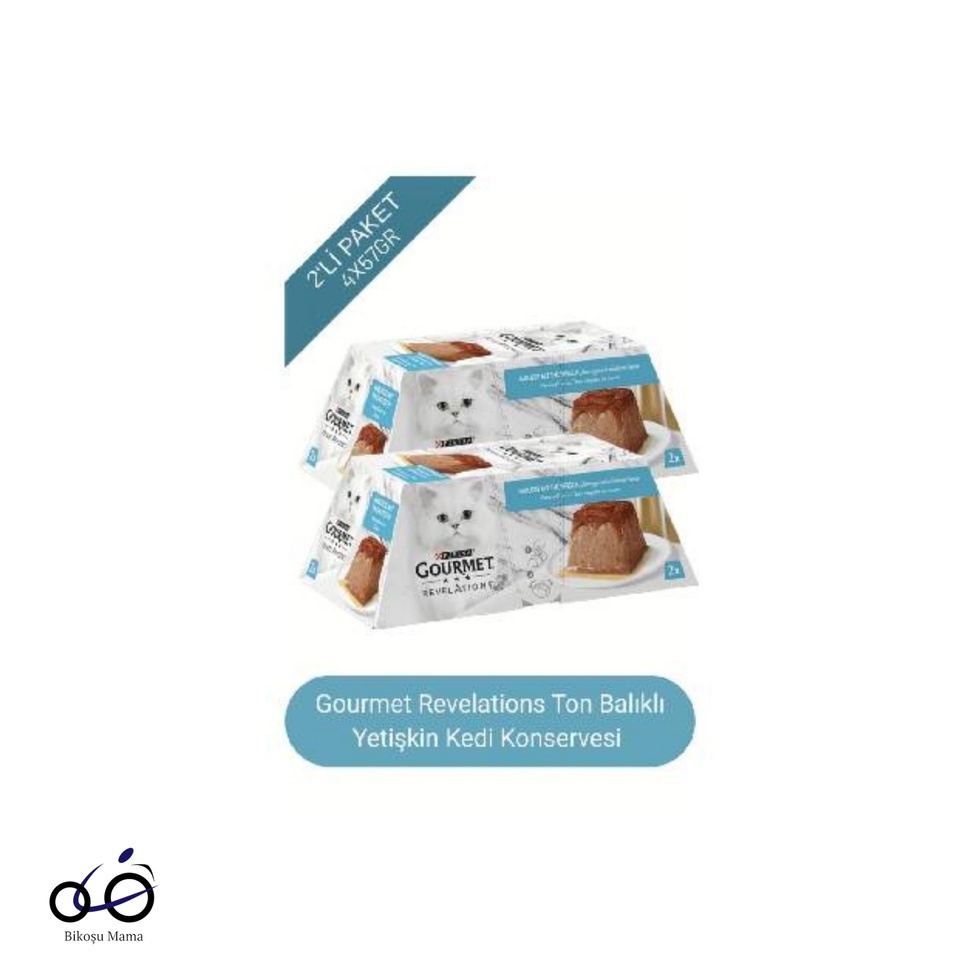 Revelations Ton Balıklı Kedi Konservesi 2 PaketX57gr (2'li)