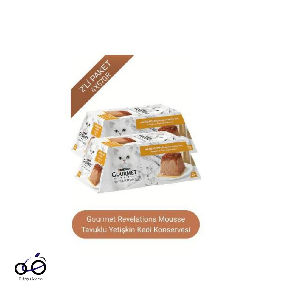Revelations Tavuklu Kedi Konservesi 2 PaketX57gr (2'li)