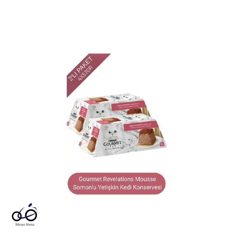 Revelations Somonlu Kedi Konservesi 2 PaketX57gr (2'li)