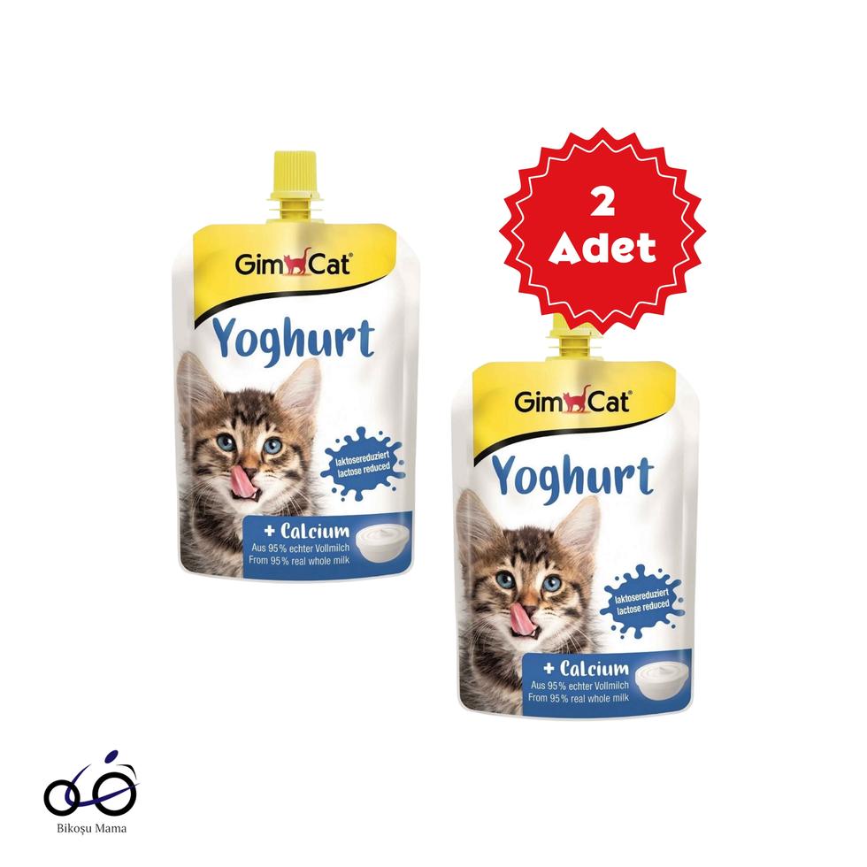 Kalsiyum İlaveli Yoğurt Kedi Ödül 2x150gr