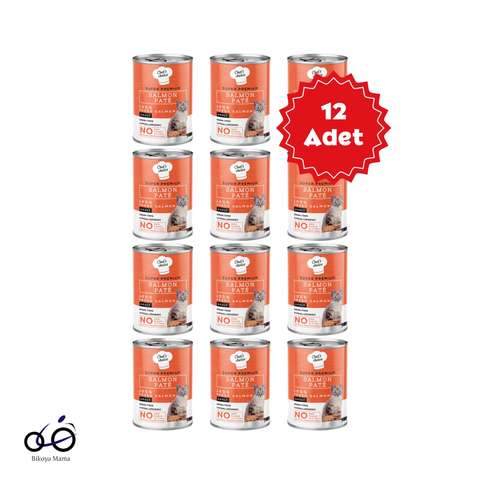 Chefs Choice Tahılsız, Hipoalerjenik, Somon Balıklı Ezme Yetişkin Kedi Yaş Mama 12x400gr