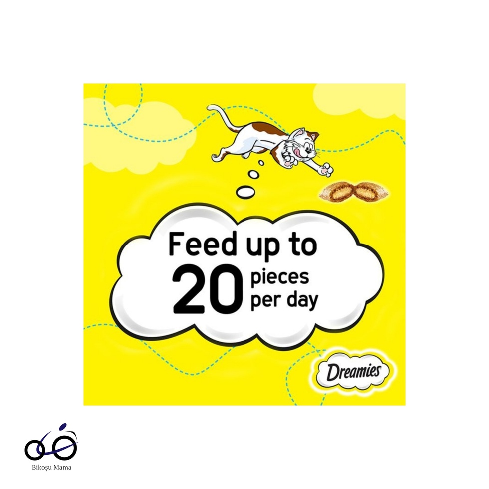 Mix İç Dolgulu Somonlu ve Peynirli Kedi Ödül Bisküvisi 6x60gr