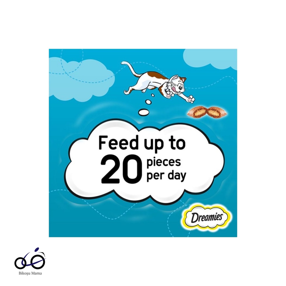 İç Dolgulu Somonlu Kedi Ödül Bisküvisi 12x60gr