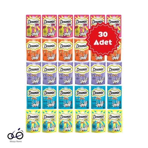 Karışık 5 Çeşit Kedi Ödülü 30x60gr