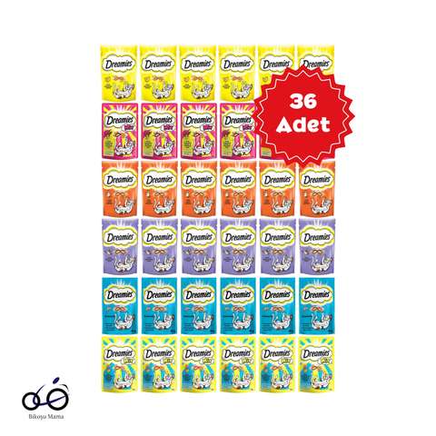 Karışık Kedi Ödül Maması 36x60gr