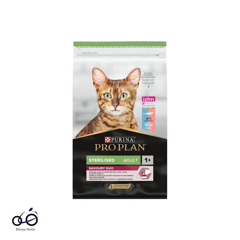 Morina ve Okyanus Balıklı Kısırlaştırılmış Kedi Maması 1kg (AÇIK MAMA)