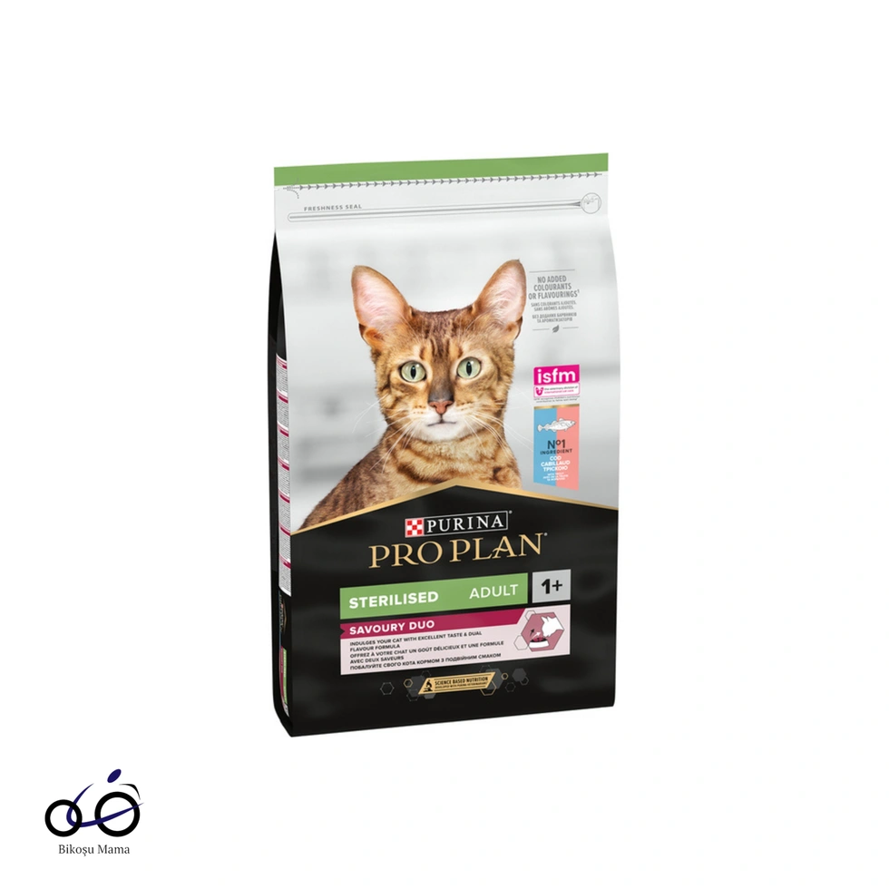 Morina ve Okyanus Balıklı Kısırlaştırılmış Kedi Maması 1kg (AÇIK MAMA)