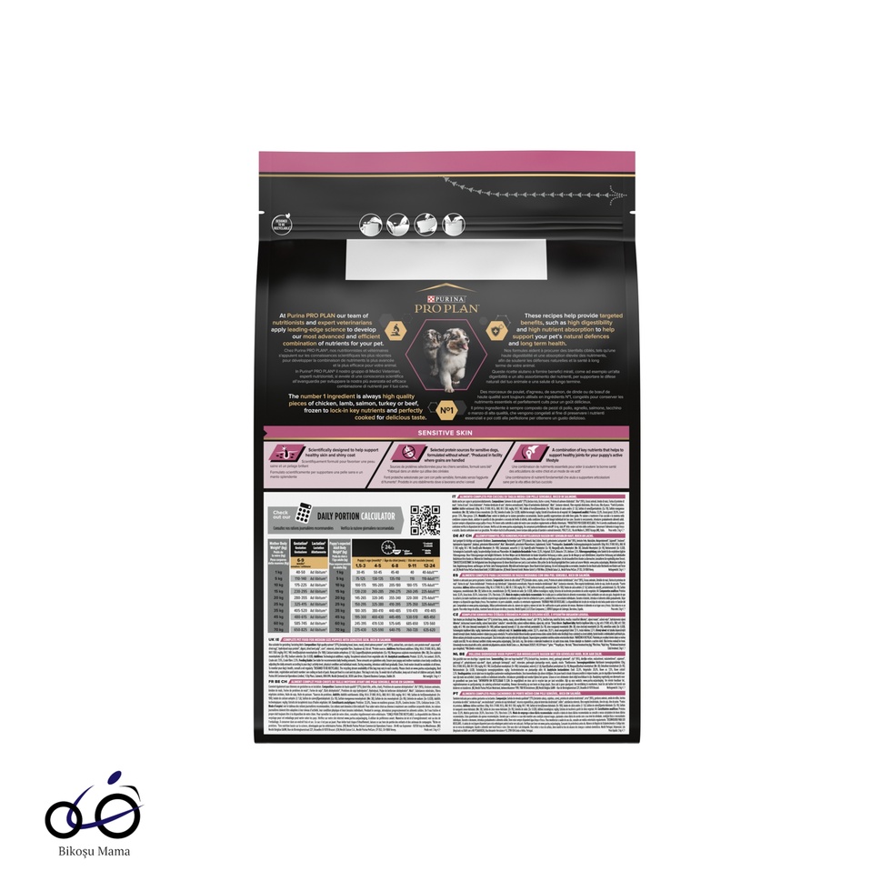 Medium Sensitive Skin Somonlu Orta Irk Yavru Köpek Maması 1kg (AÇIK MAMA)