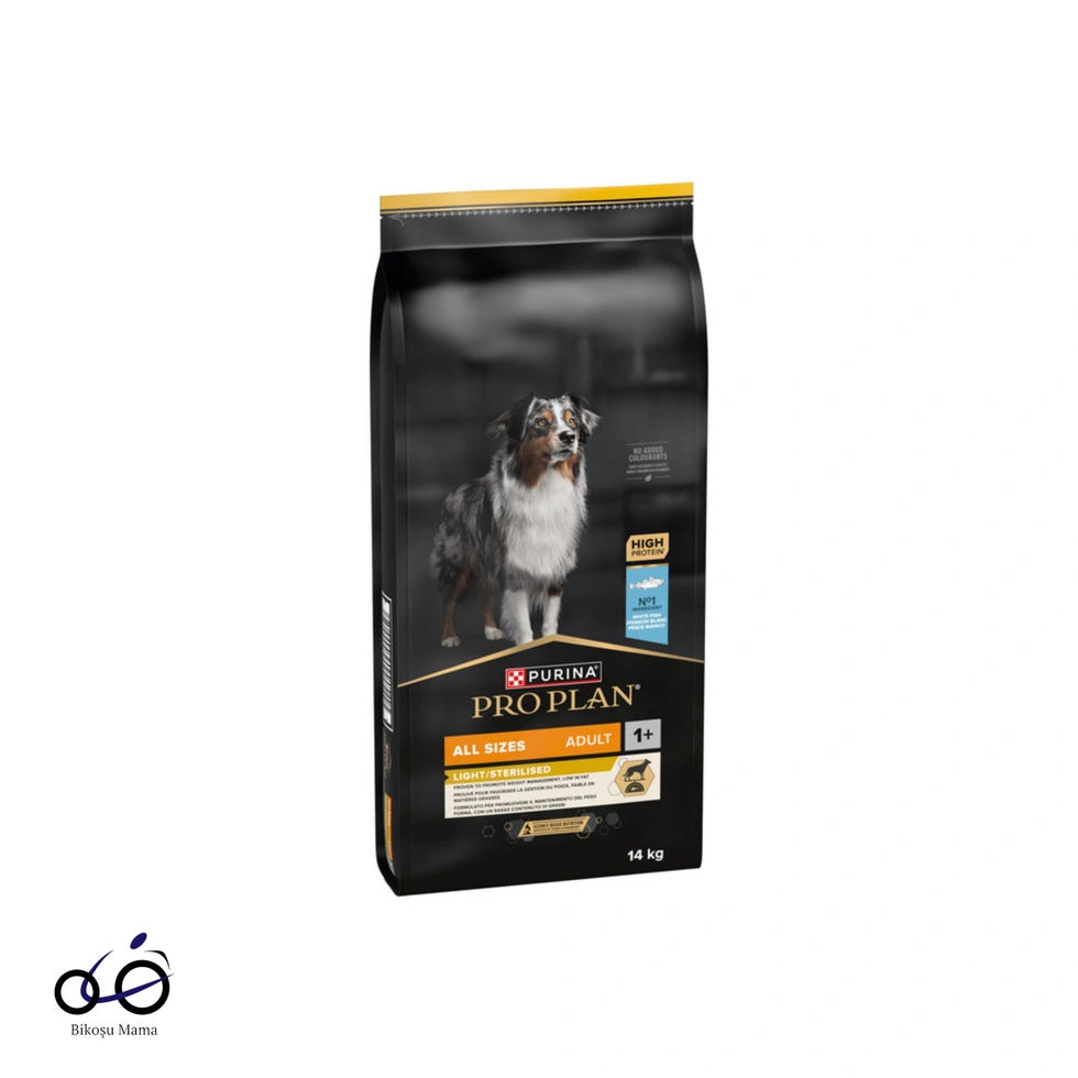 Light Tüm Irklar İçin Alabalıklı Kısırlaştırılmış Yetişkin Köpek Maması 1kg (AÇIK MAMA)