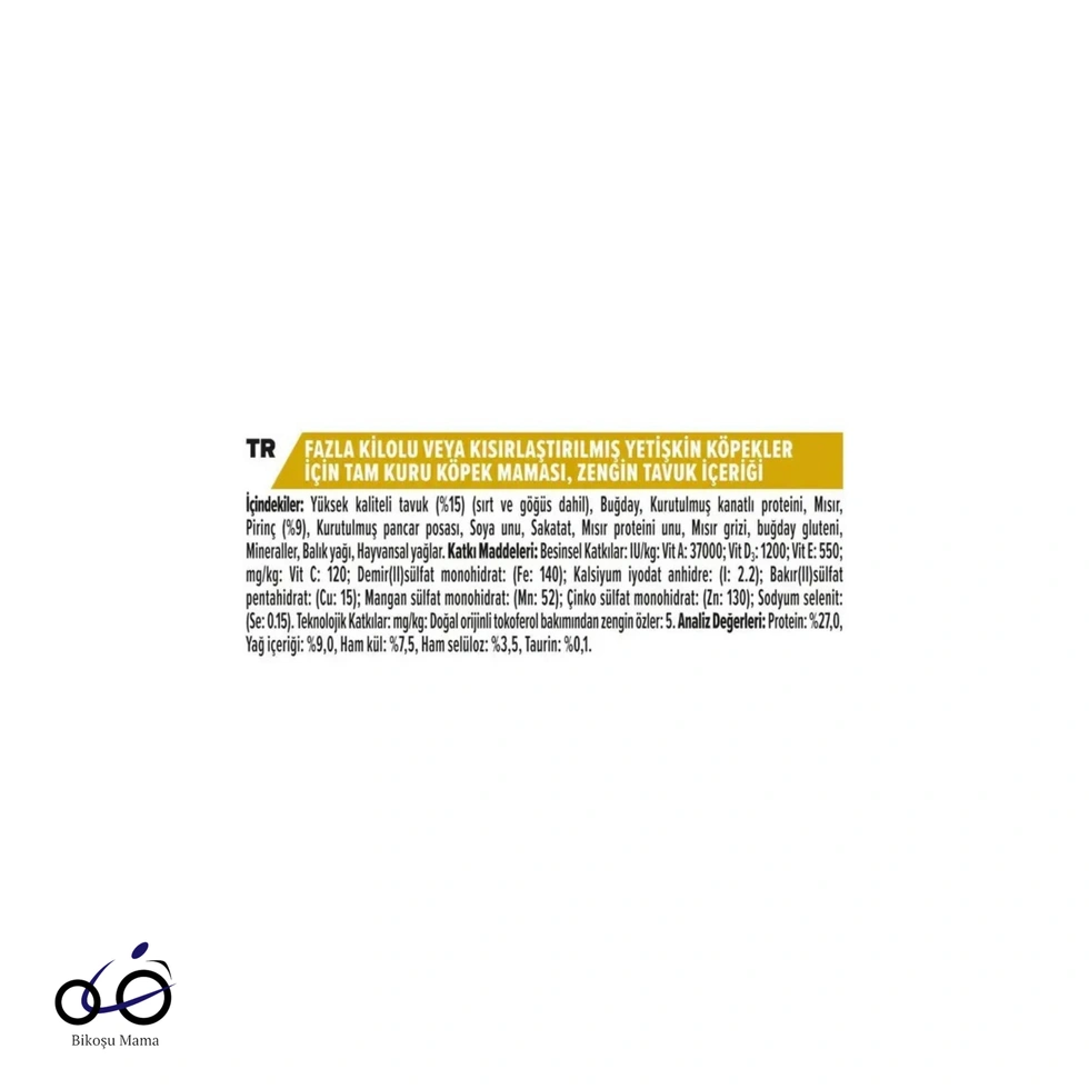 Light Tüm Irklar İçin Alabalıklı Kısırlaştırılmış Yetişkin Köpek Maması 1kg (AÇIK MAMA)