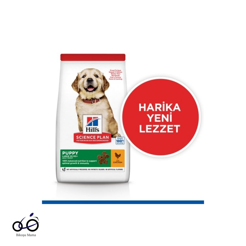 SCIENCE PLAN Tavuklu Büyük Irk Yavru Köpek Maması 1kg (AÇIK MAMA)