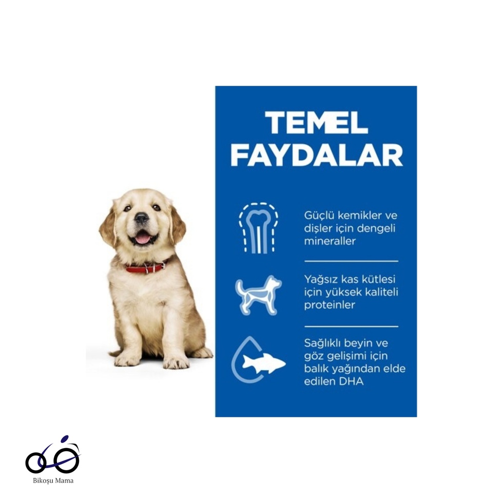 SCIENCE PLAN Tavuklu Büyük Irk Yavru Köpek Maması 1kg (AÇIK MAMA)