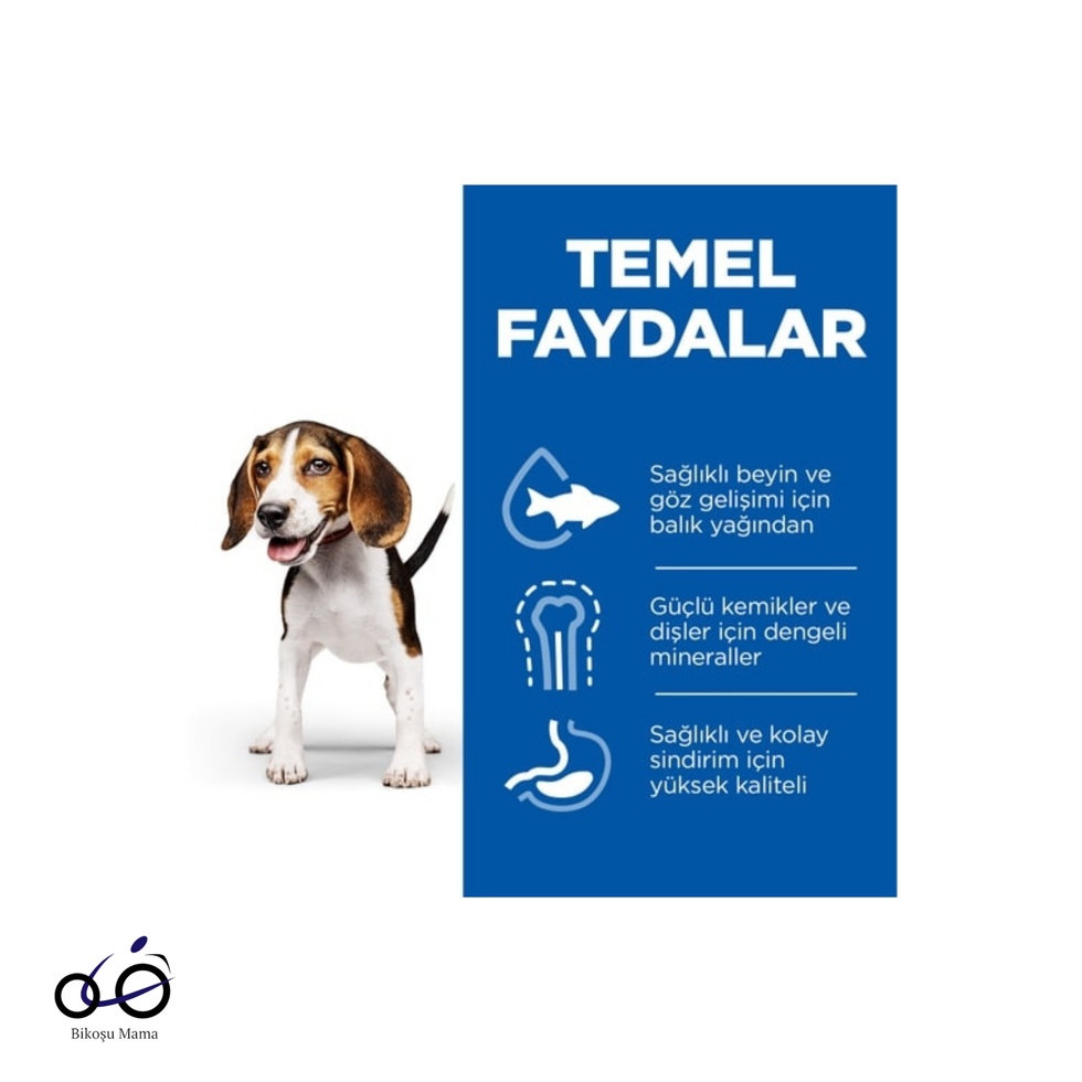 SCIENCE PLAN Healthy Development Kuzulu Orta Irk Yavru Köpek Maması 1kg (AÇIK MAMA)