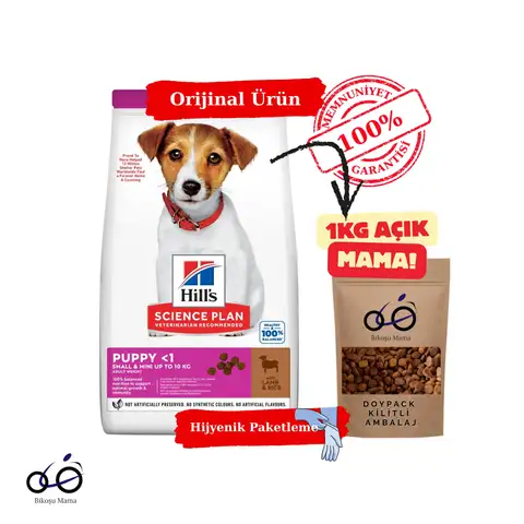 SCIENCE PLAN Kuzulu Küçük Irk Yavru Köpek Maması 1kg (AÇIK MAMA)