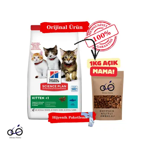 SCIENCE PLAN Healthy Development Ton Balıklı Yavru Kedi Maması 1kg (AÇIK MAMA)