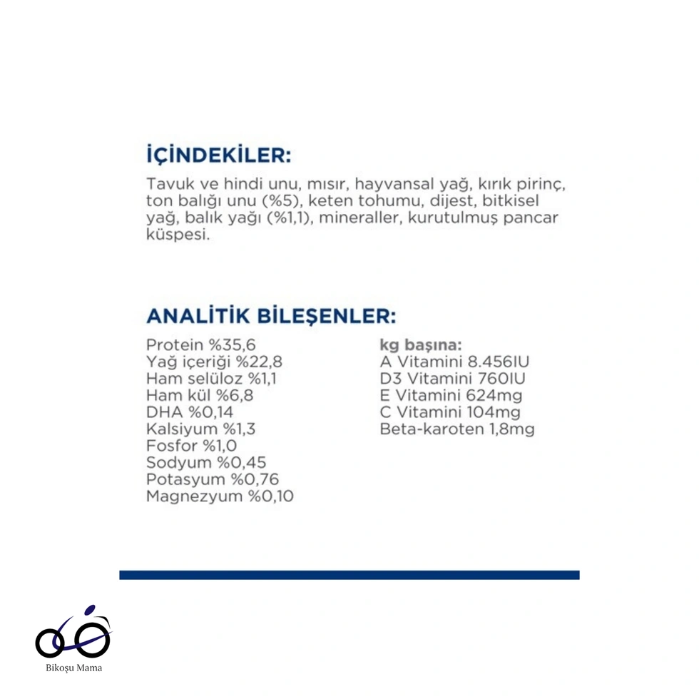 SCIENCE PLAN Healthy Development Ton Balıklı Yavru Kedi Maması 1kg (AÇIK MAMA)