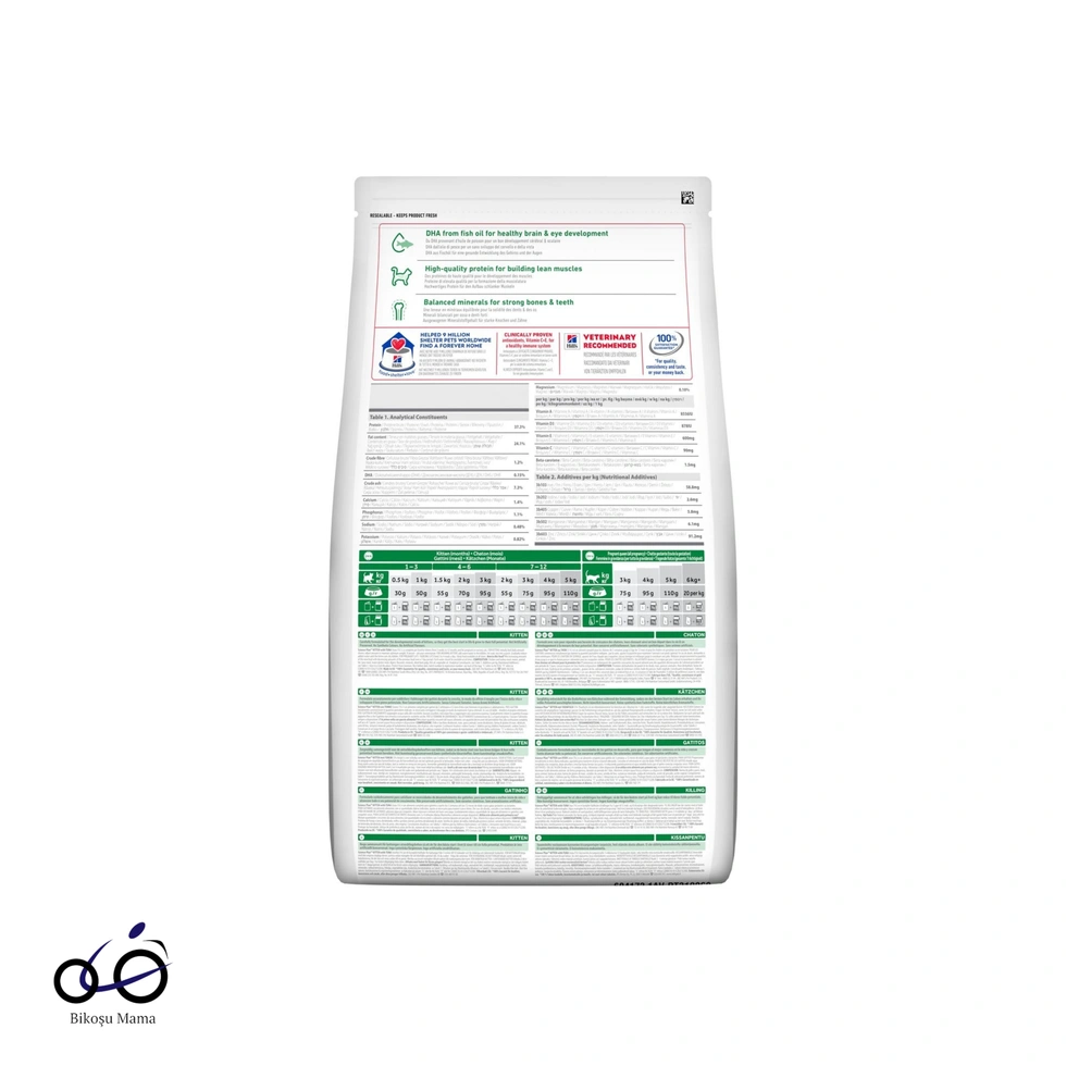 SCIENCE PLAN Healthy Development Ton Balıklı Yavru Kedi Maması 1kg (AÇIK MAMA)