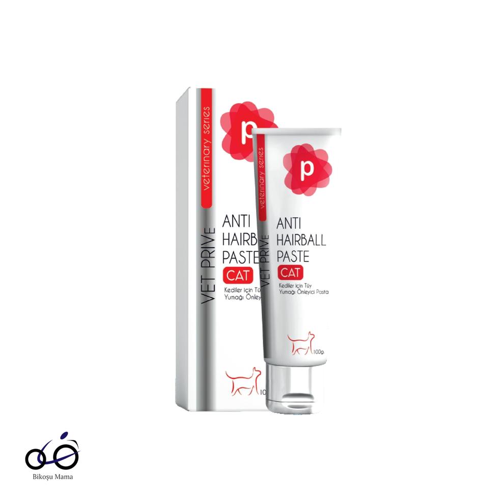 Veterinary Anti Hairball Kediler için Tüy Yumağı Önleyici Kedi Maltı 100gr