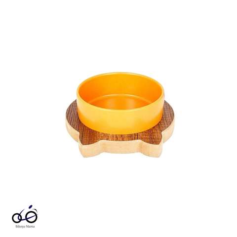 Hardal Kedili Seramik Mama ve Su Kabı 400ml