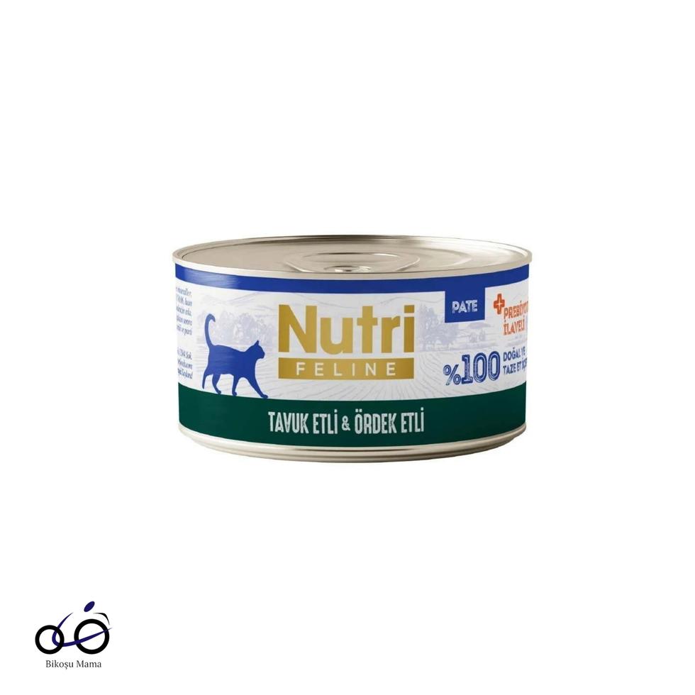 Feline Tavuk ve Ördek Etli Tahılsız Kedi Konservesi 70gr