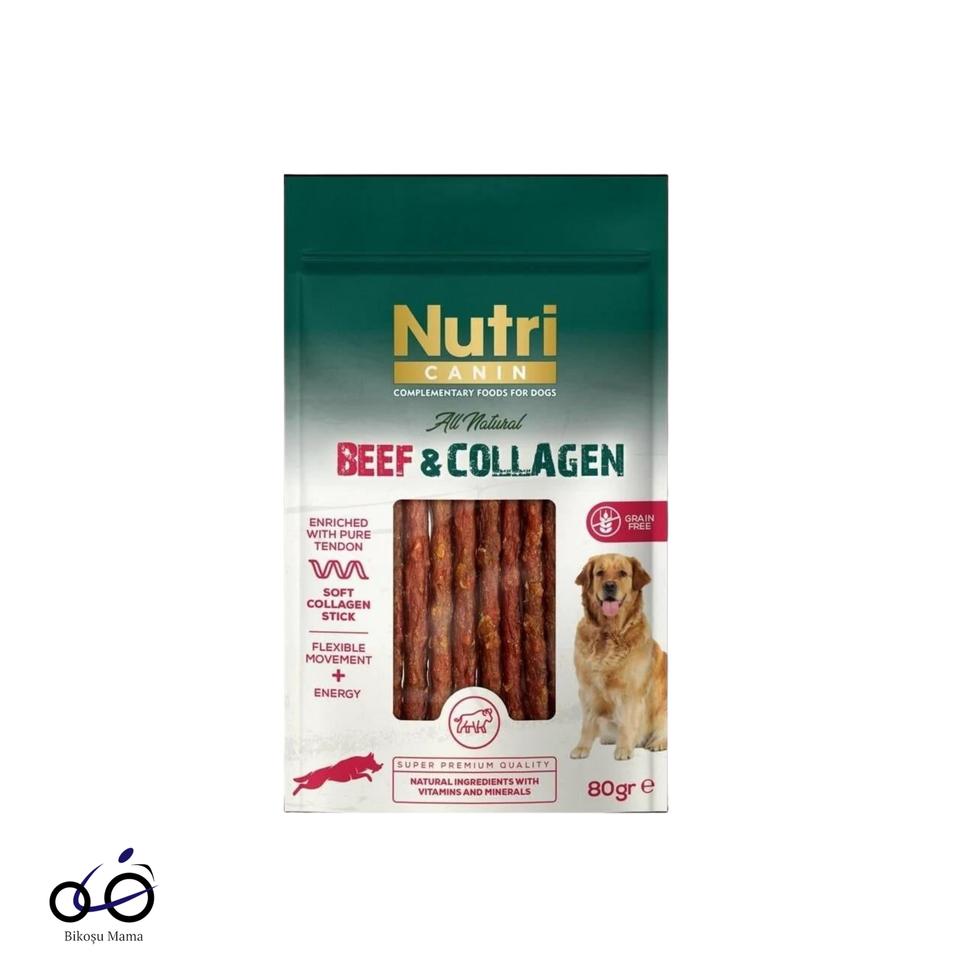Nutri Canin Biftekli Kolajenli Tahılsız Et Köpek Ödülü 80gr