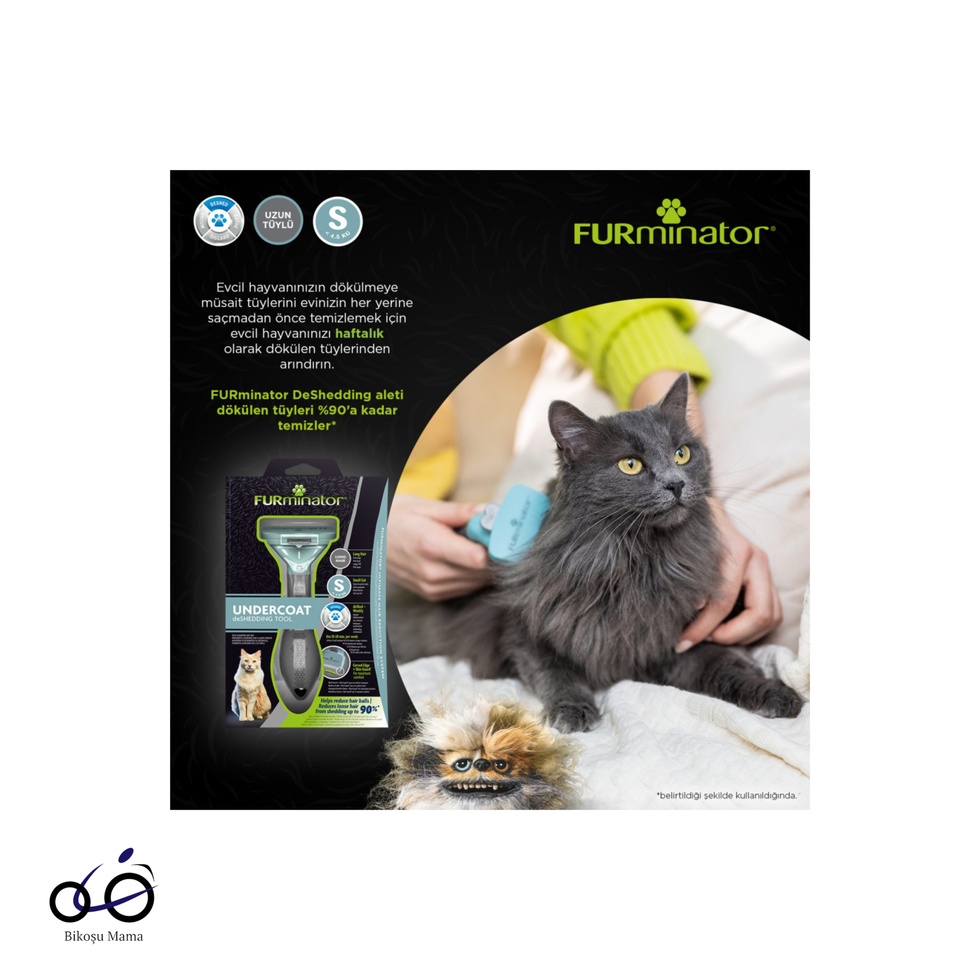 Kedi Tarağı - Uzun Tüylü Kediler için - S