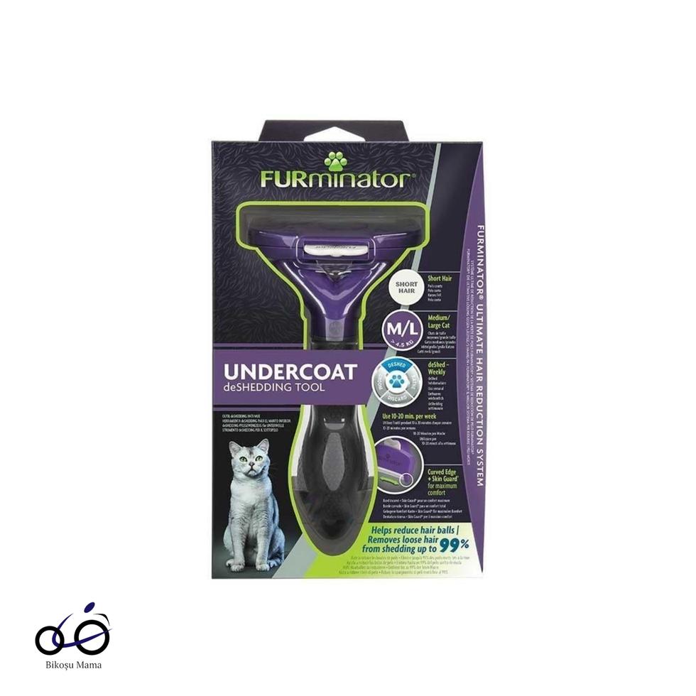 Kedi Tarağı - Kısa Tüylü Kediler için - L