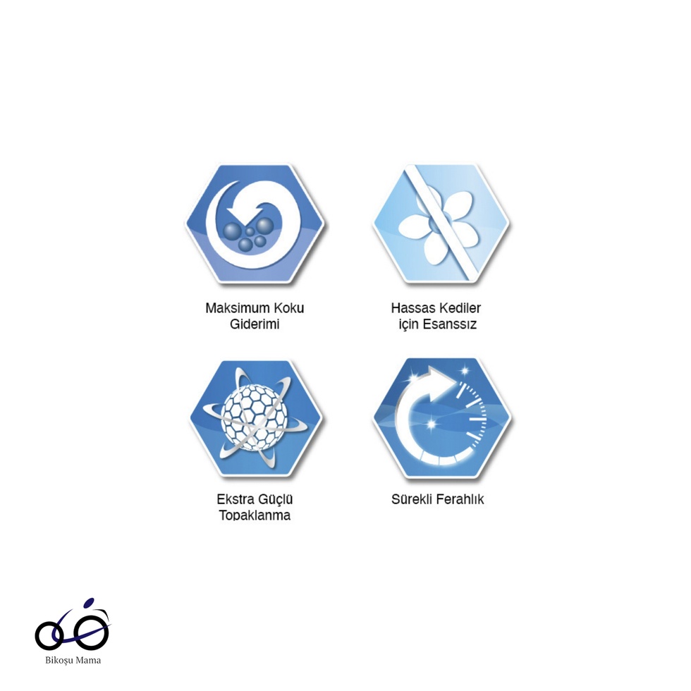 Extra Strength Ekstra Güçlü Kokusuz Topaklanan Kedi Kumu 10L