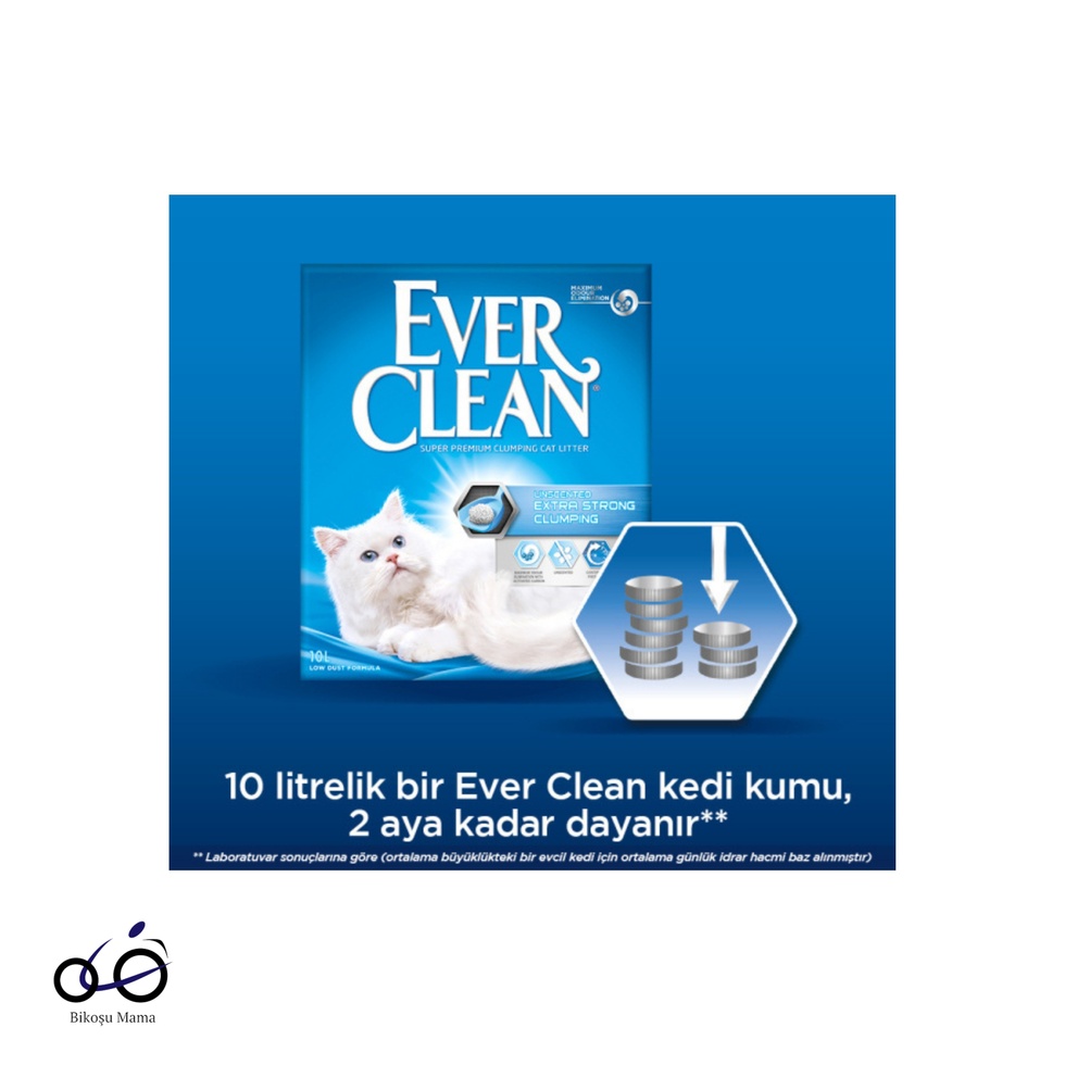 Extra Strength Ekstra Güçlü Kokusuz Topaklanan Kedi Kumu 10L