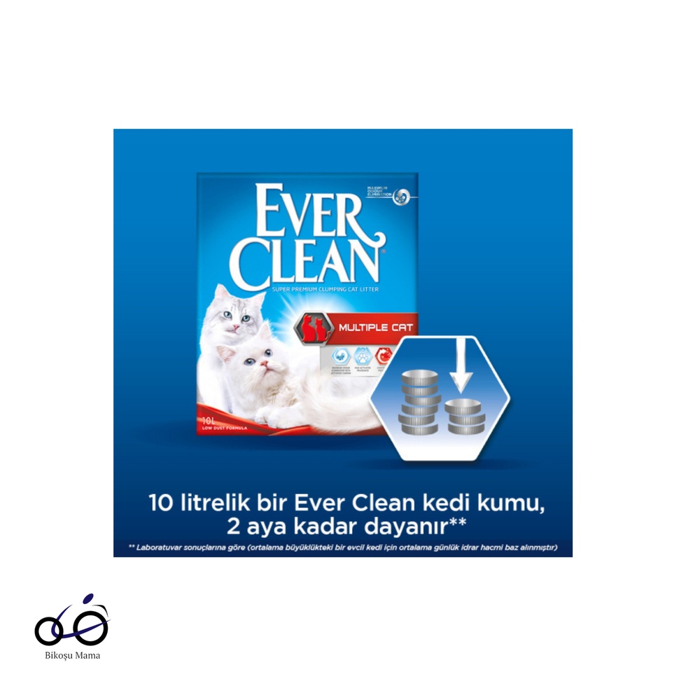 Multiple Çoklu Kullanıma Uygun Kedi Kumu 10L