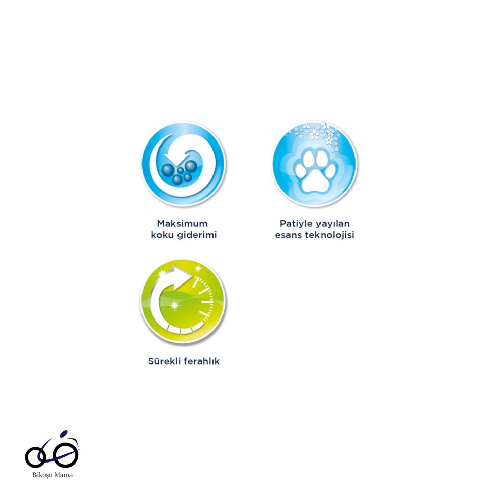 Spring Garden Çiçek Kokulu Topaklanan Kedi Kumu 10L